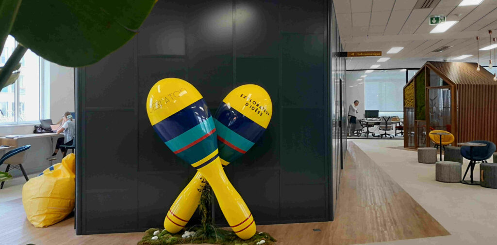 team building percussion au studio Obratori à Marseille