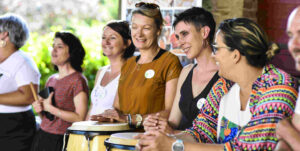 atelier de teambuilding percussions à Bordeaux